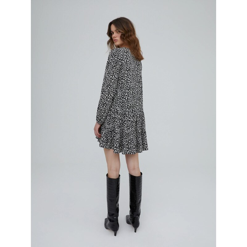 EDITED Obleka 'Eileen' mešane barve / črna