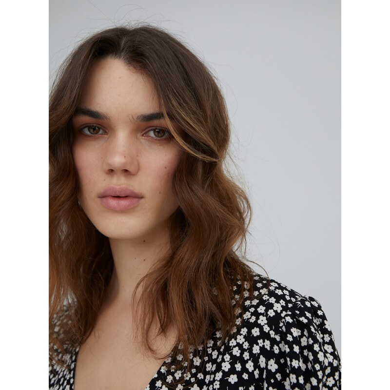 EDITED Obleka 'Eileen' mešane barve / črna