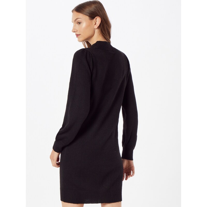 JDY Pletena obleka 'Rue' črna