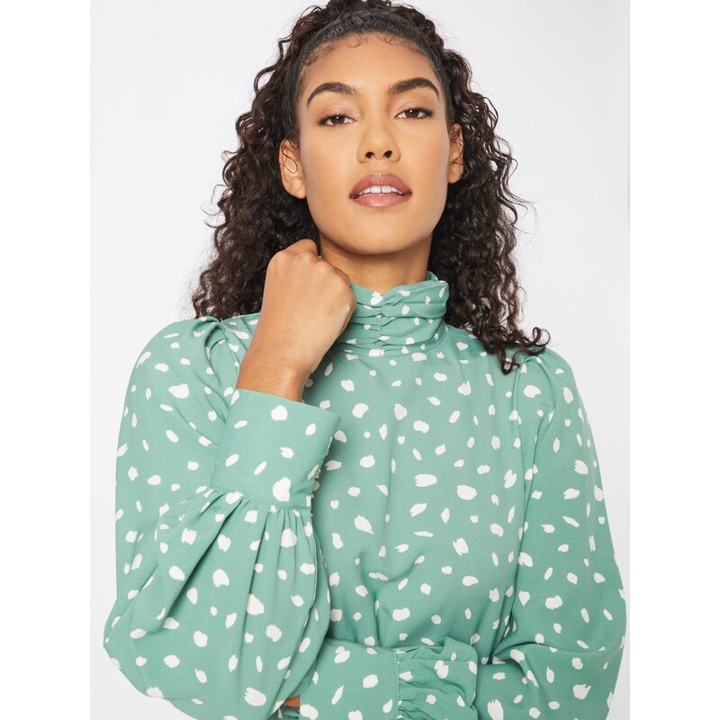 AX Paris Dolga srajca meta / bela