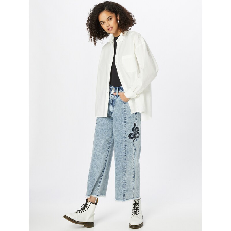 ABOUT YOU x INNA Bluza 'Dalia' off-bela