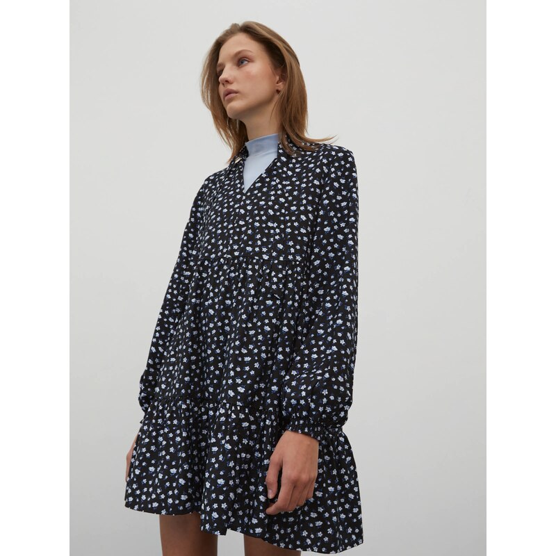 EDITED Obleka 'Heather' temno modra / bela