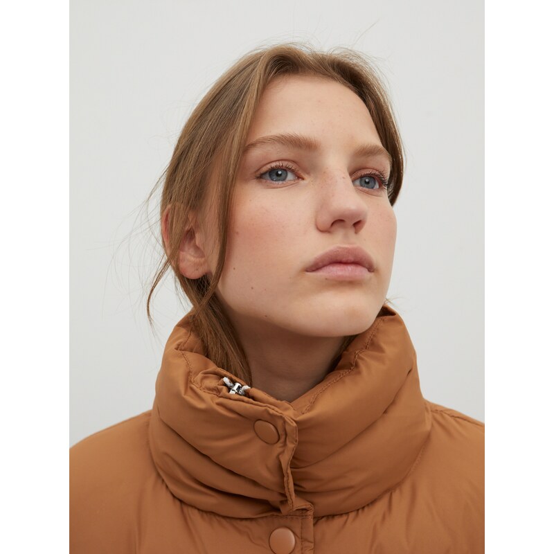 EDITED Zimski plašč 'Monta' rjava