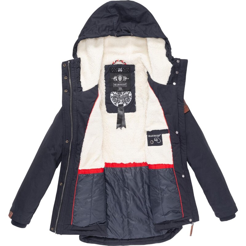 MARIKOO Zimska jakna 'Bikoo' nočno modra