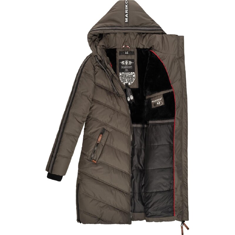 MARIKOO Zimski plašč 'Armasa' antracit