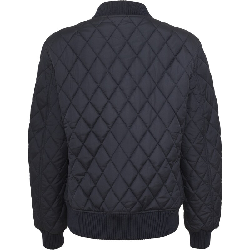 Urban Classics Prehodna jakna 'Diamond Quilt' mornarska