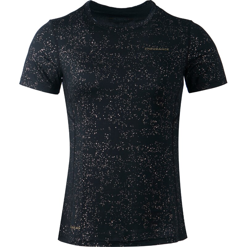 ENDURANCE Funkcionalna majica 'Beinie' zlata / črna