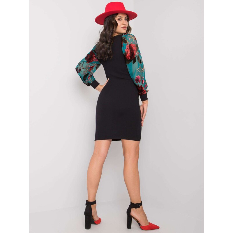 RUE PARIS Dress-RV-SK-7353.10X-black