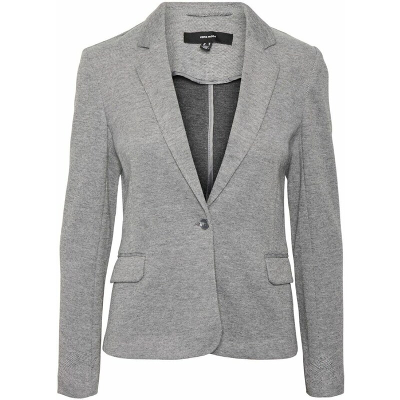 VERO MODA Blazer 'Julia' siva / svetlo siva