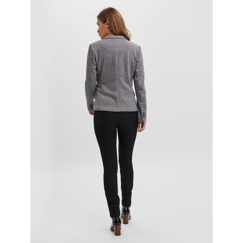 VERO MODA Blazer 'Julia' siva / svetlo siva