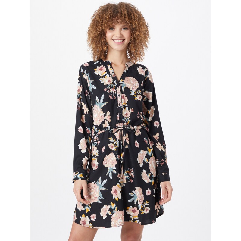 ONLY Dolga srajca 'Cory' srebrno-siva / staro roza / bordo / črna / bela