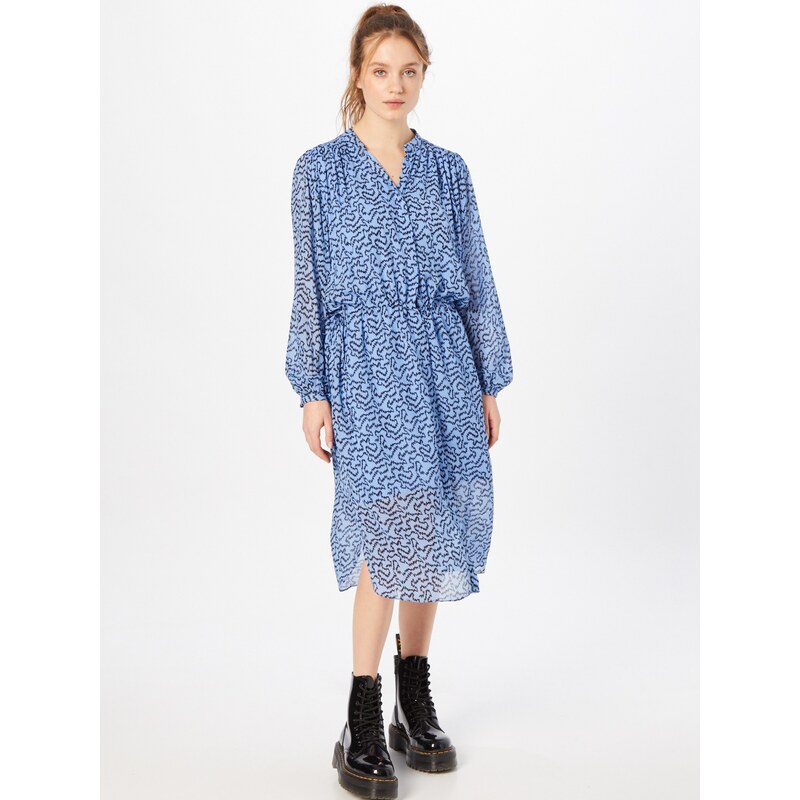 SECOND FEMALE Dolga srajca 'Aronia' mornarska / svetlo modra