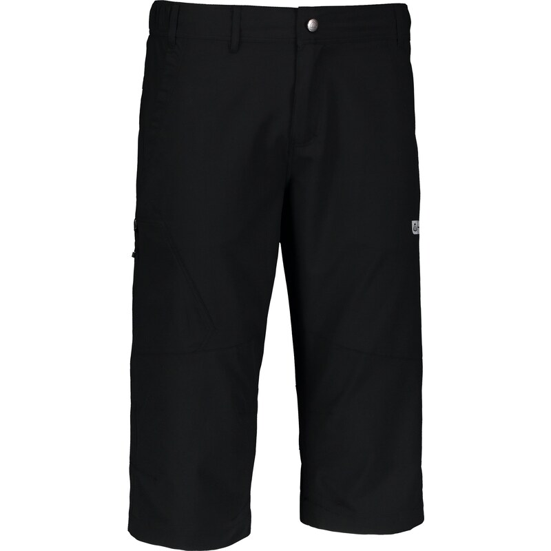 Nordblanc Črne moške lahke outdoor kratke hlače ENTENTE