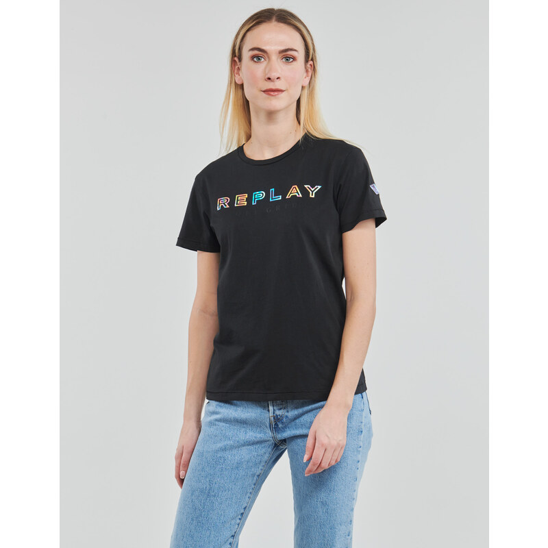 Replay Majice s kratkimi rokavi W3318C Replay