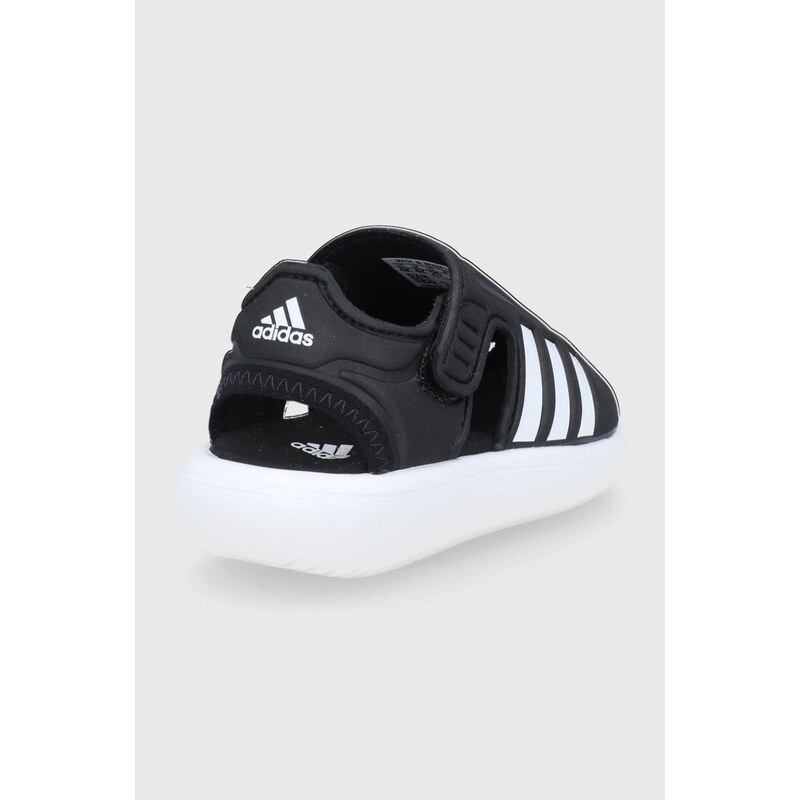 Otroški sandali adidas črna barva