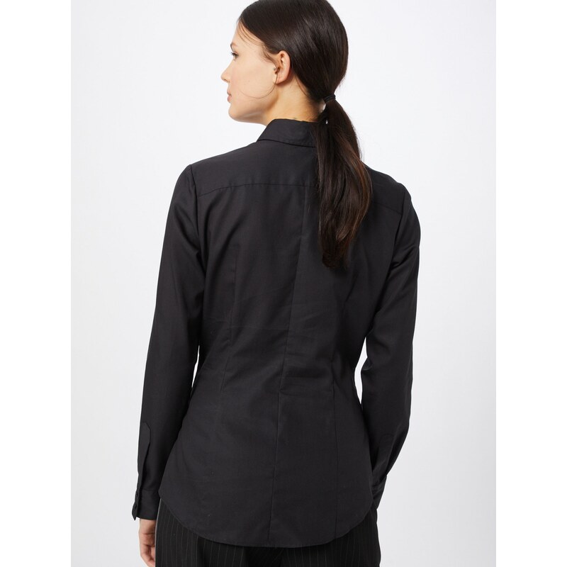 SEIDENSTICKER Bluza 'Schwarze Rose' črna