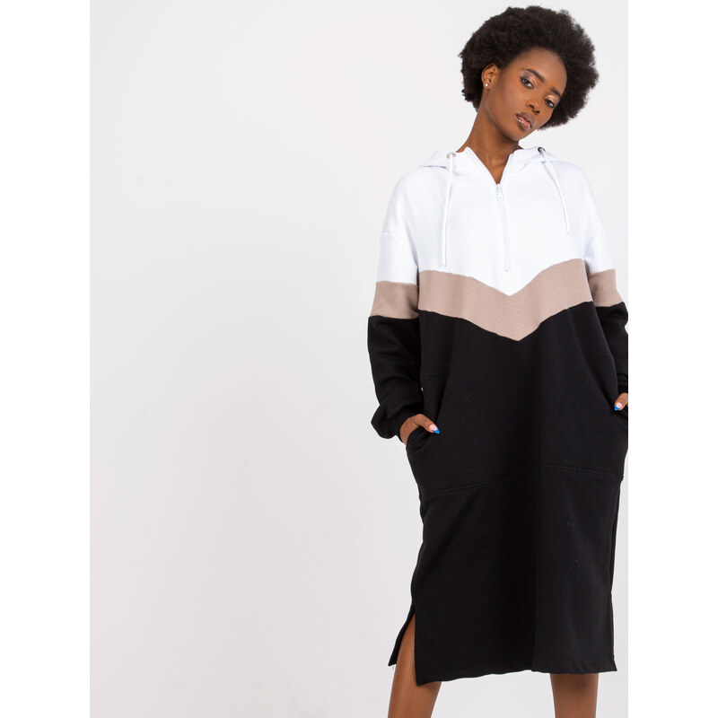 RUE PARIS Dress-RV-SK-7462.00-white-black