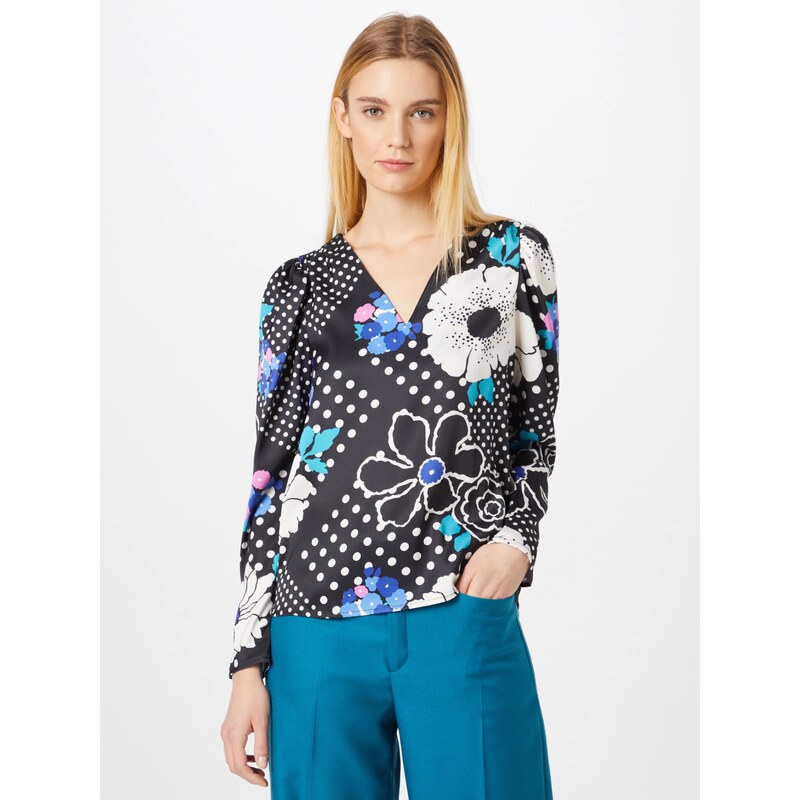 Warehouse Majica mešane barve / črna