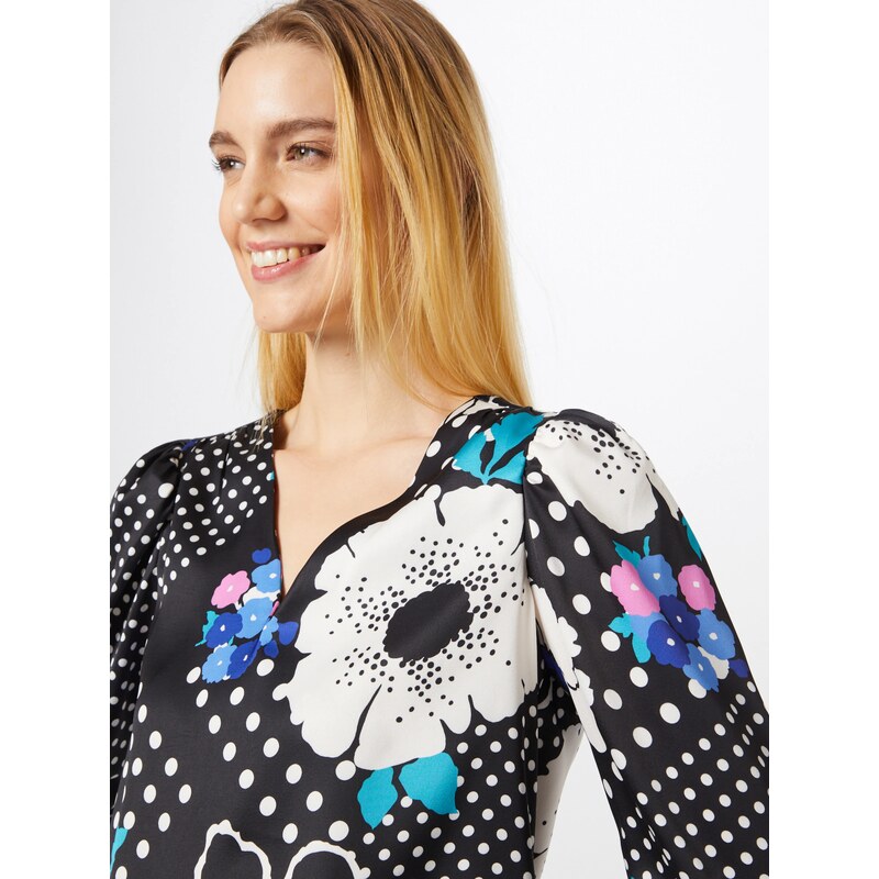 Warehouse Majica mešane barve / črna