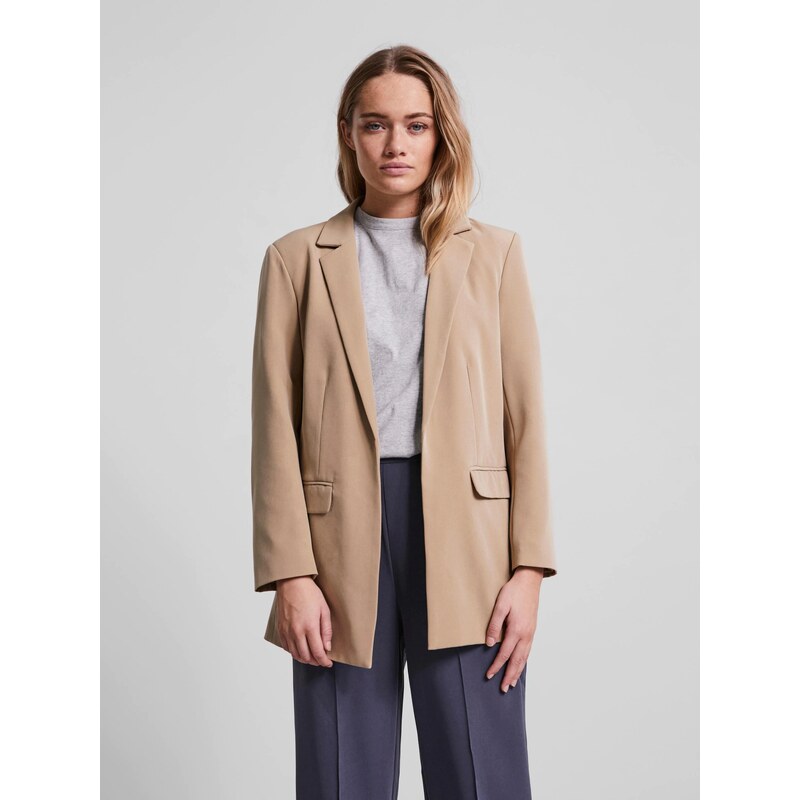 PIECES Blazer 'Bozzy' svetlo rjava