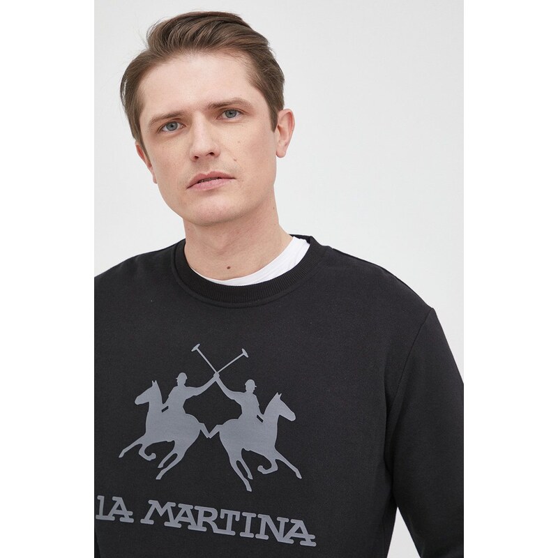 La Martina bombažni pulover