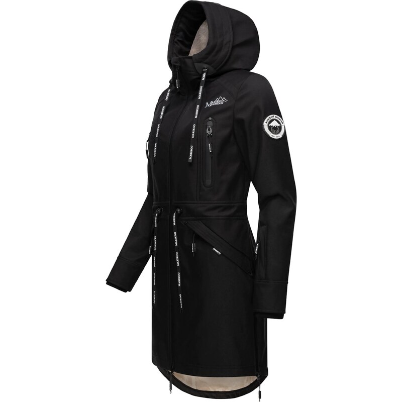 MARIKOO Prehodna jakna črna