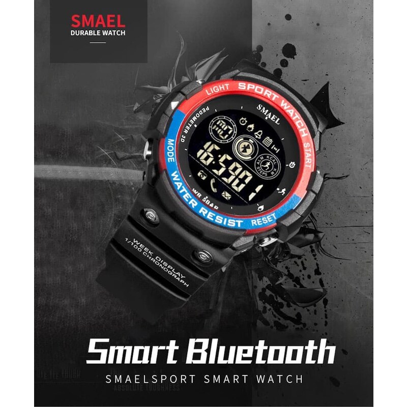 Pametna ura Smael S-shock BT3000-G Bluetooth