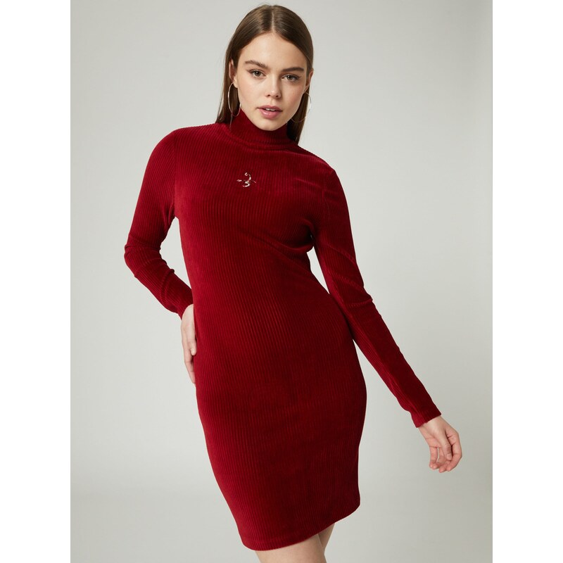 VIERVIER Obleka 'Alea' bordo