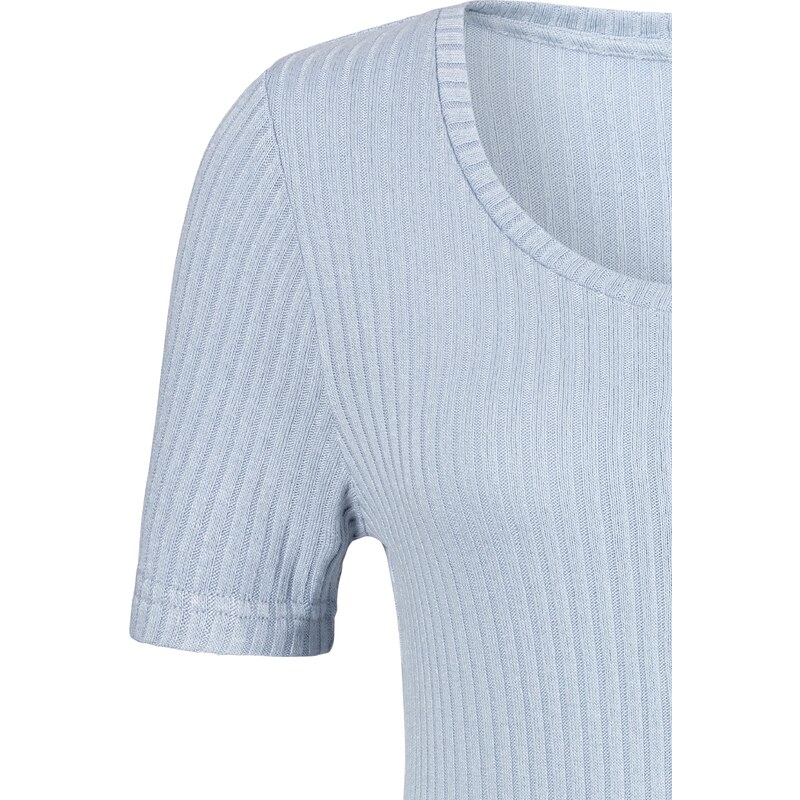 LASCANA Majica svetlo modra