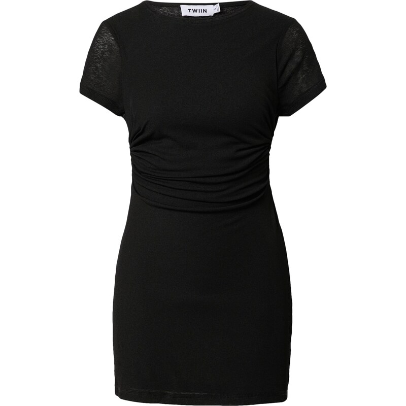 TWIIN Obleka 'DAYTONA' črna