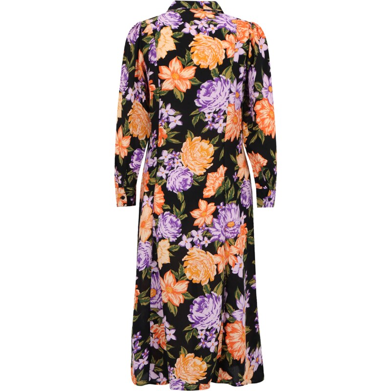 Dorothy Perkins Petite Dolga srajca zelena / lila / oranžna / črna