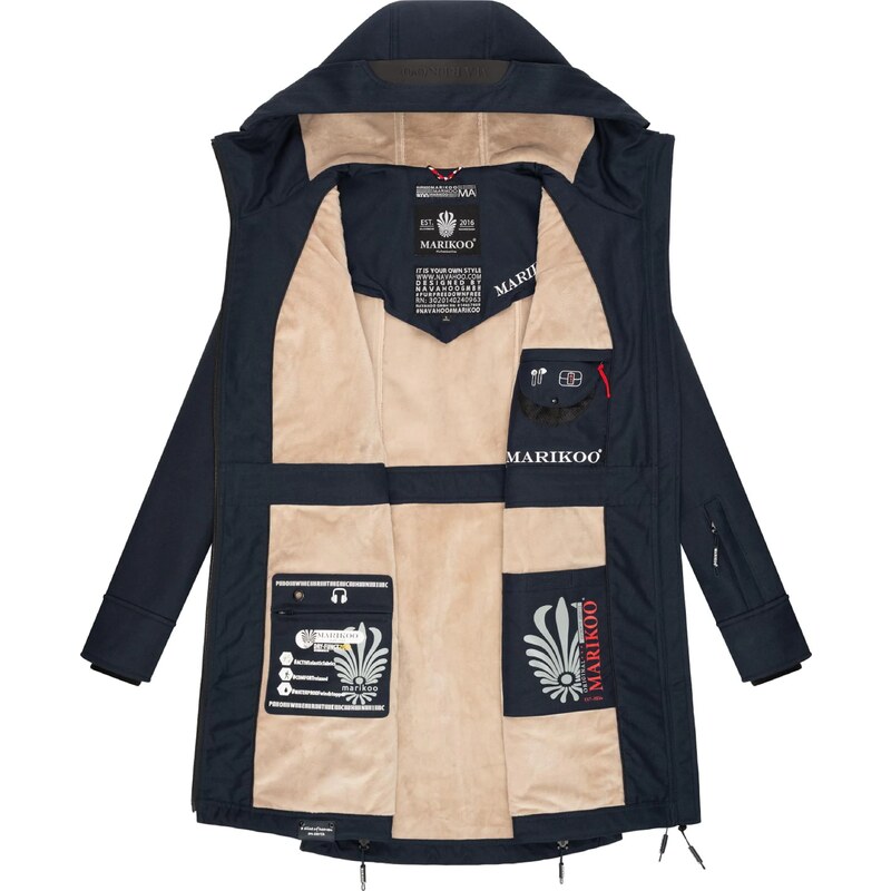 MARIKOO Prehodna jakna mornarska