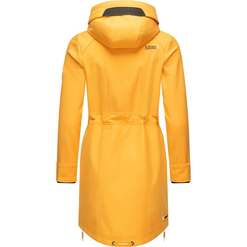 MARIKOO Prehodna jakna zlato-rumena