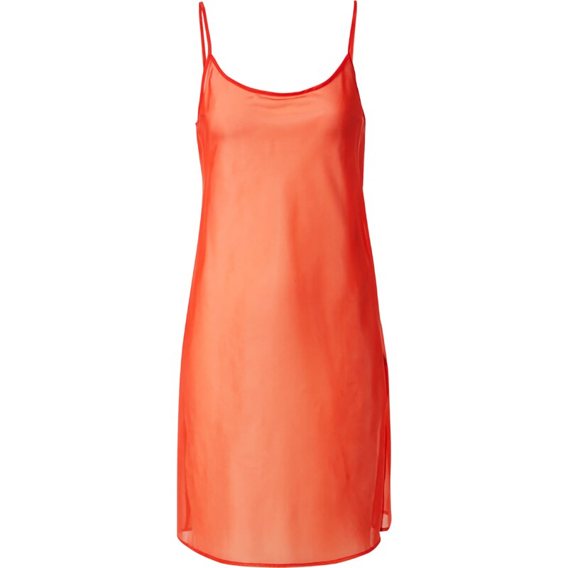Calvin Klein Jeans Obleka oranžna