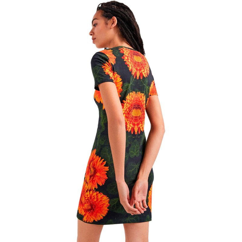 Desigual mini obleka s cvetličnim vzorcem