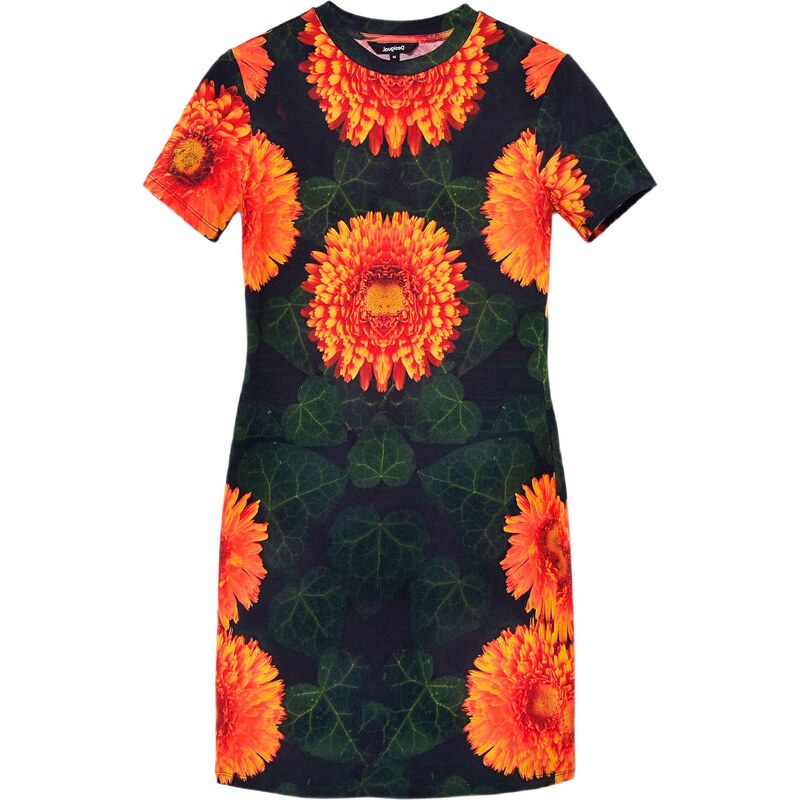 Desigual mini obleka s cvetličnim vzorcem