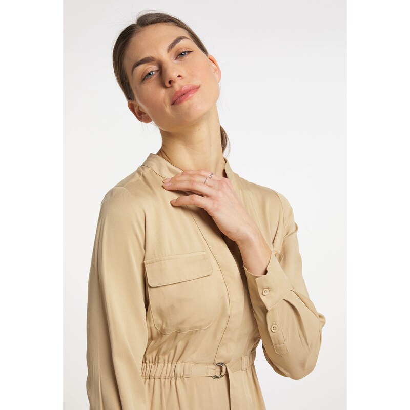 usha BLUE LABEL Obleka pesek