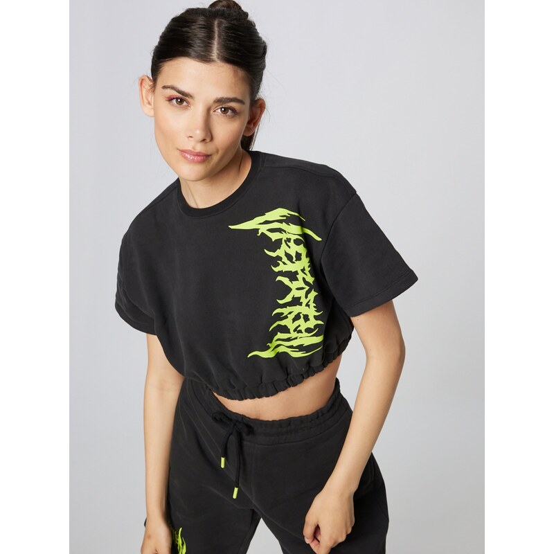 VIERVIER Majica 'Marit' črna