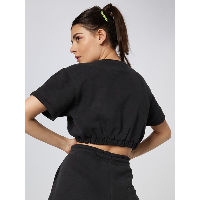 VIERVIER Majica 'Marit' črna