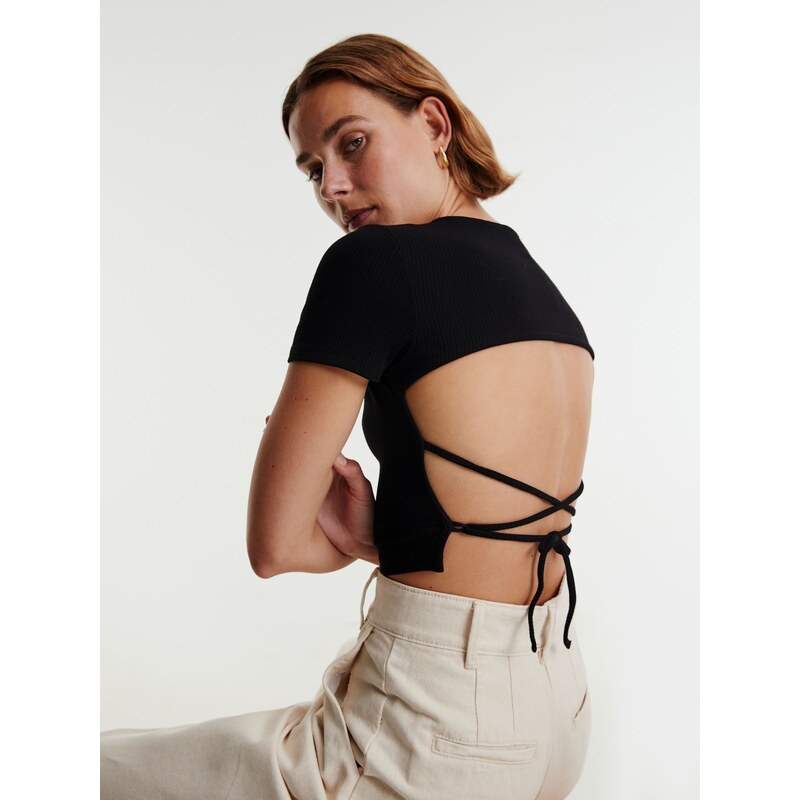EDITED Majica 'Anke' črna