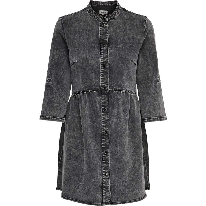 ONLY Dolga srajca 'CHICAGO' temno siva