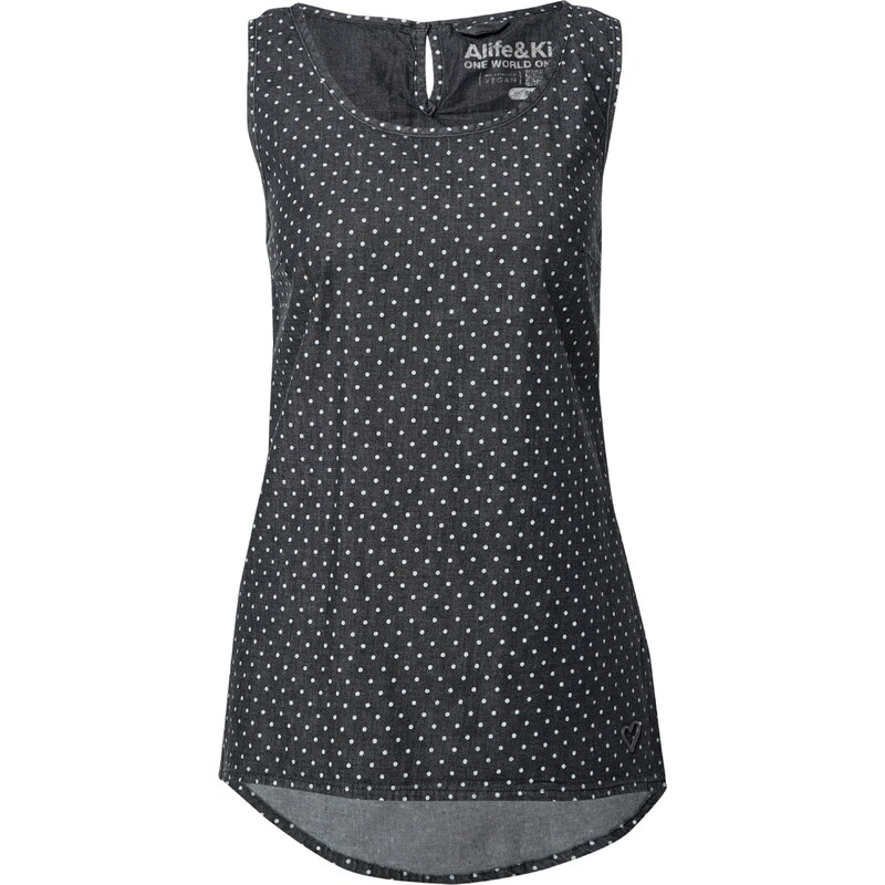 alife & kickin Top 'KarlaAK B' antracit / bela
