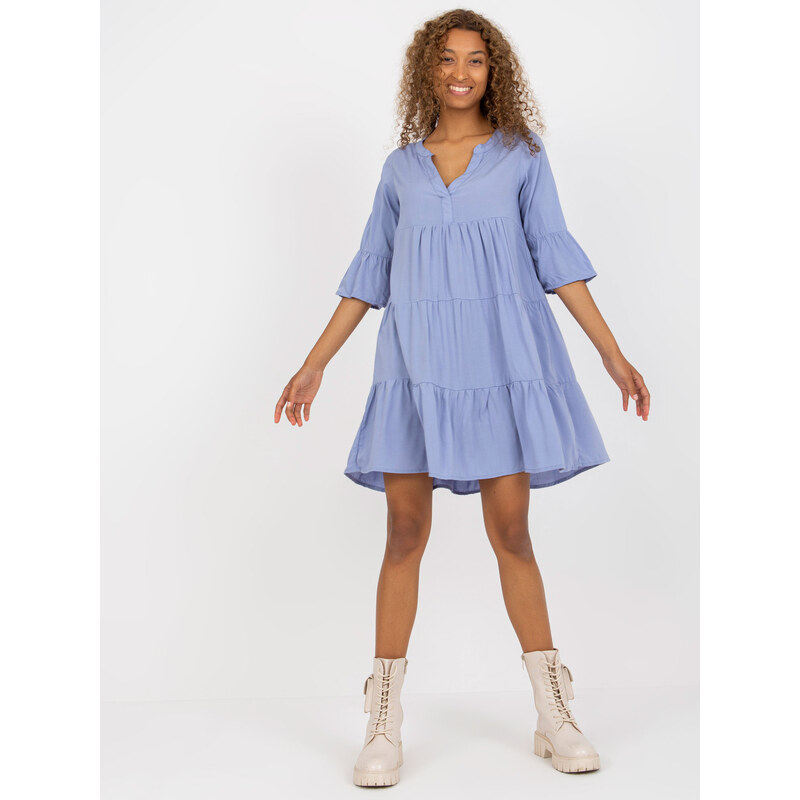 Sublevel Dress-D73761M30214A3-light blue