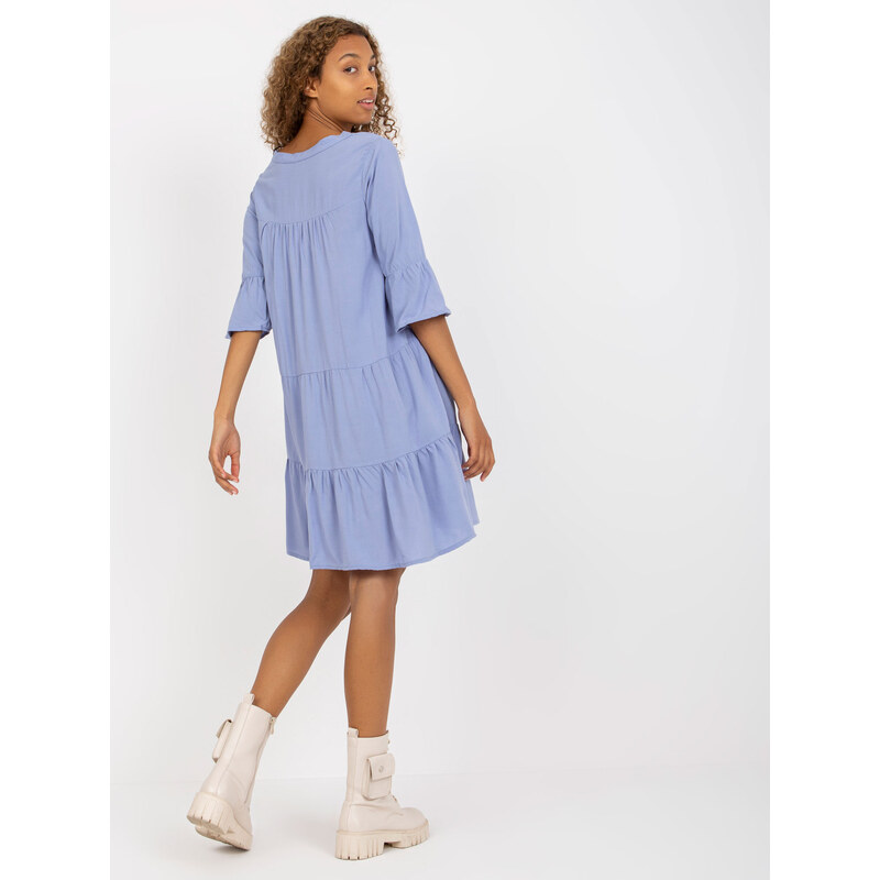Sublevel Dress-D73761M30214A3-light blue