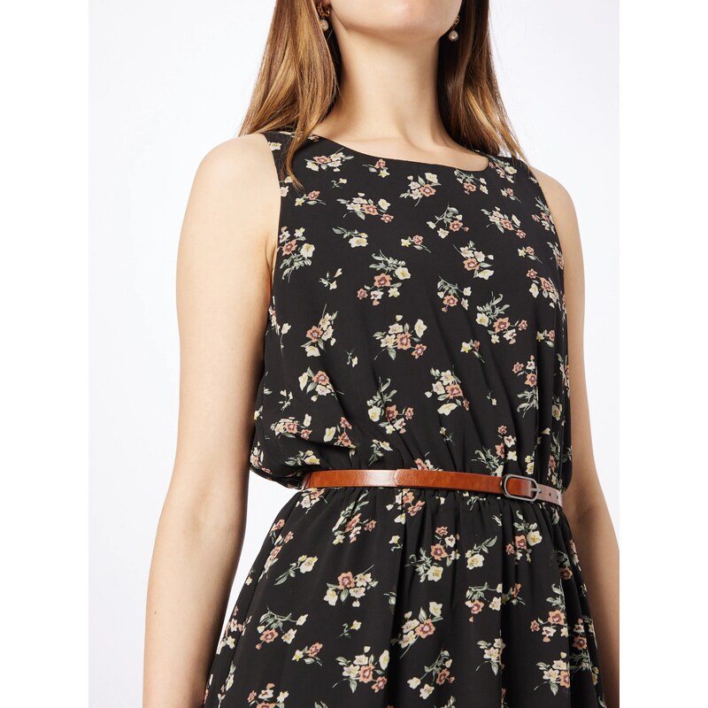 ABOUT YOU Obleka mešane barve / črna