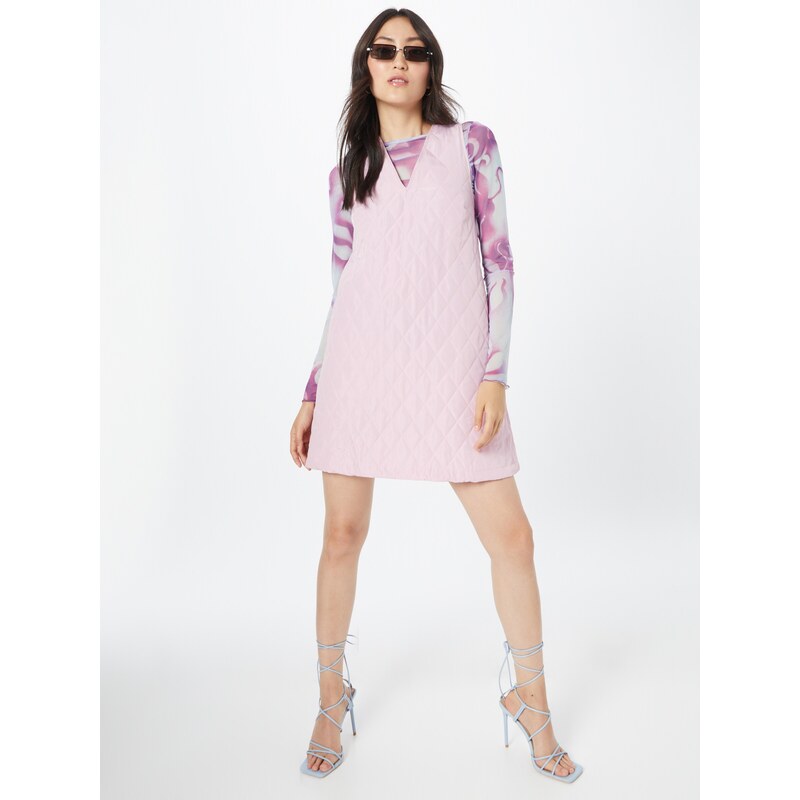 PIECES Obleka 'PATTY' svetlo roza