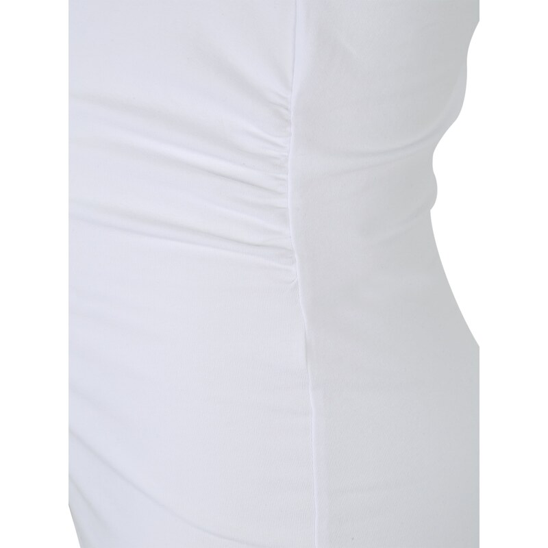 Only Maternity Top črna / bela