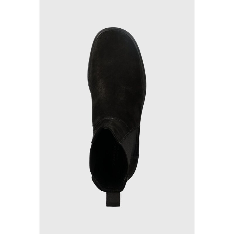 Usnjeni chelsea Vagabond Shoemakers Tara ženski, črna barva