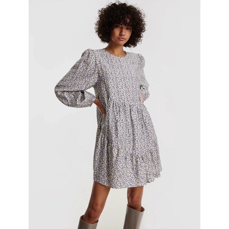 EDITED Obleka 'Lil' bež / lila