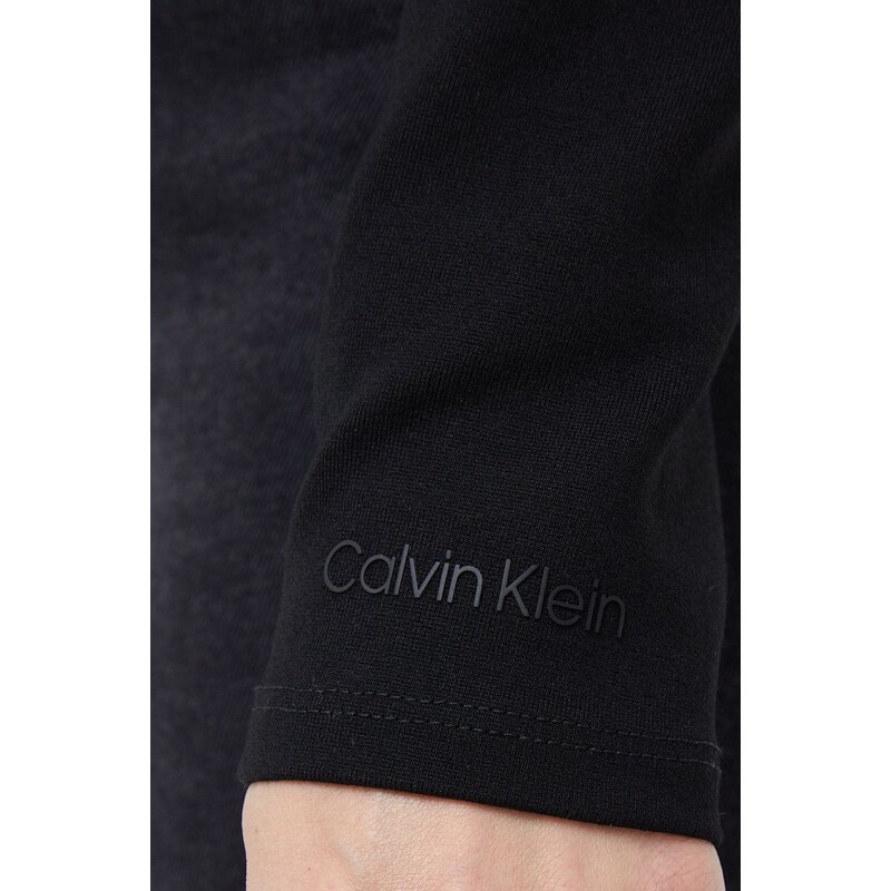 Bluza Calvin Klein ženska, črna barva
